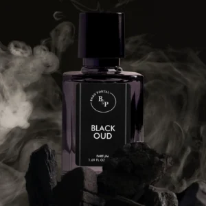 BLACK OUD by BODY PORTAL – Inspired by Aseel, Arabian Oud |Luxury Swiss Eau de Parfum | Unisex Perfume for Women & Men |  | Long-Lasting  | 30% Perfume Oil Concentration | Deep Oriental Woody Scent with Rose, Vanilla & OUD | 50ml