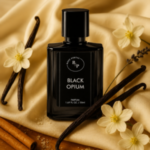 BLACK OPIUM by BODY PORTAL – Inspired by YSL Black Opium Intense |Luxury Swiss Eau de Parfum | Perfume for Women |  Long-Lasting  | 30% Perfume Oil Concentration | Sweet & Spicy Scent with Jasmine, Vanilla & Sandalwood | 50ML