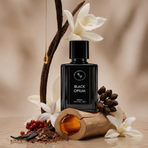 BLACK OPIUM by BODY PORTAL – Inspired by YSL Black Opium Intense |Luxury Swiss Eau de Parfum | Perfume for Women |  Long-Lasting  | 30% Perfume Oil Concentration | Sweet & Spicy Scent with Jasmine, Vanilla & Sandalwood | 50ML