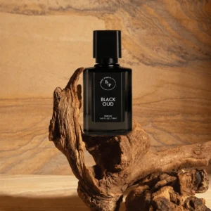 BLACK OUD by BODY PORTAL – Inspired by Aseel, Arabian Oud |Luxury Swiss Eau de Parfum | Unisex Perfume for Women & Men |  | Long-Lasting  | 30% Perfume Oil Concentration | Deep Oriental Woody Scent with Rose, Vanilla & OUD | 50ml