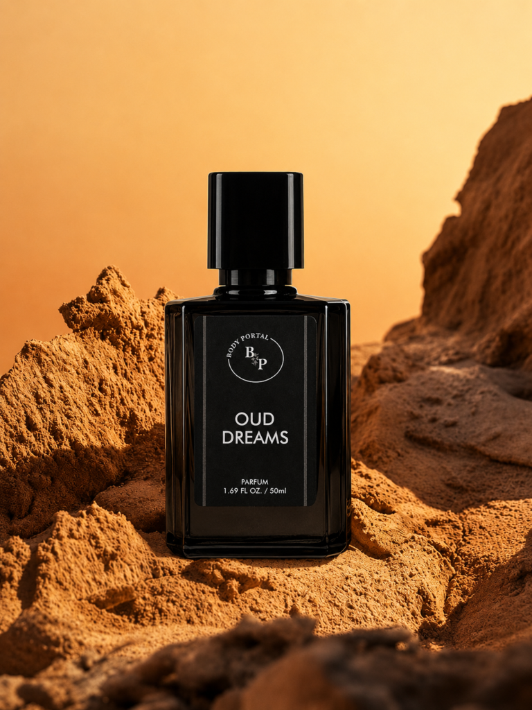 OUD DREAMS by BODY PORTAL – Inspired by SoOud Nur | Luxury Swiss Eau de Parfum | Unisex Perfume for Women & Men | Long-Lasting  | 30% Perfume Oil Concentration |  Oriental Fragrance with Chamomile, Leather, Vanilla, Musk & Amber | 50ml