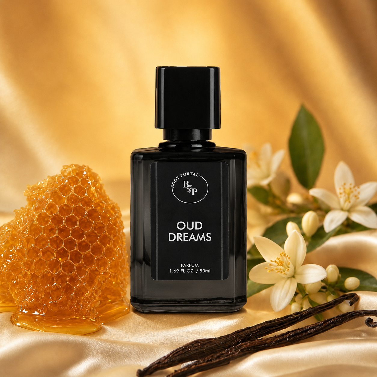 OUD DREAMS by BODY PORTAL – Inspired by SoOud Nur | Luxury Swiss Eau de Parfum | Unisex Perfume for Women & Men | Long-Lasting  | 30% Perfume Oil Concentration |  Oriental Fragrance with Chamomile, Leather, Vanilla, Musk & Amber | 50ml