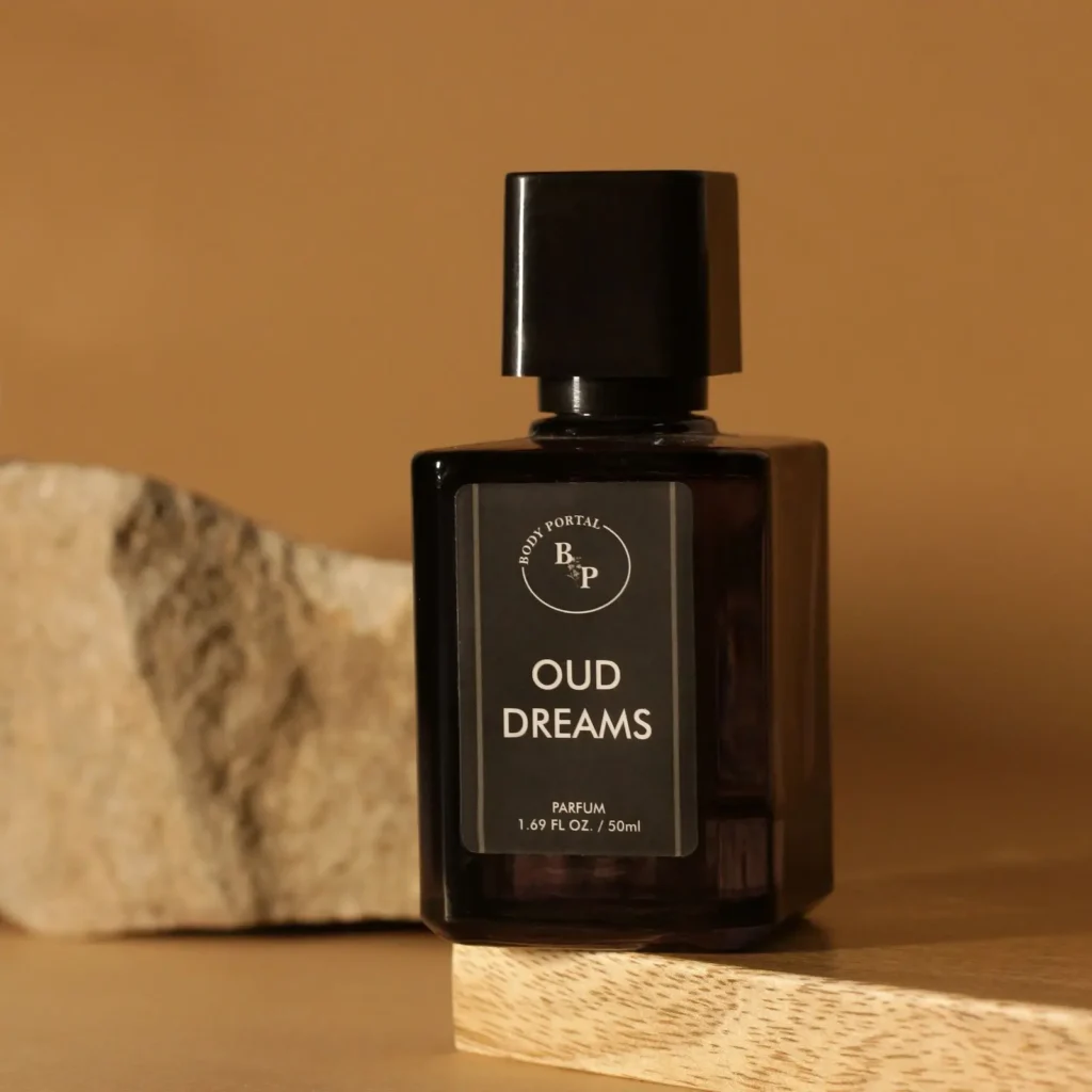 OUD DREAMS by BODY PORTAL – Inspired by SoOud Nur | Luxury Swiss Eau de Parfum | Unisex Perfume for Women & Men | Long-Lasting  | 30% Perfume Oil Concentration |  Oriental Fragrance with Chamomile, Leather, Vanilla, Musk & Amber | 50ml