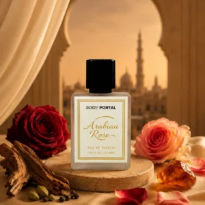 ARABIAN ROSE by BODY PORTAL – Inspired by Beauty of Arabia | Luxury Swiss Eau de Parfum | Unisex Perfume for Women & Men | Long-Lasting | 30% Perfume Oil Concentration | 50ml