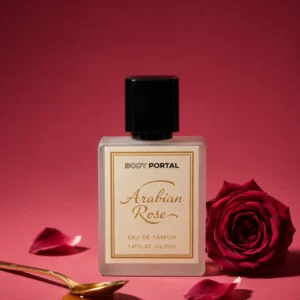 ARABIAN ROSE by BODY PORTAL – Inspired by Beauty of Arabia | Luxury Swiss Eau de Parfum | Unisex Perfume for Women & Men | Long-Lasting | 30% Perfume Oil Concentration | 50ml
