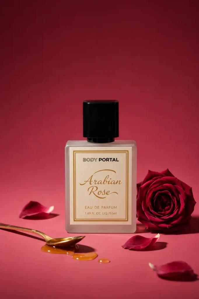 ARABIAN ROSE by BODY PORTAL – Inspired by Beauty of Arabia | Luxury Swiss Eau de Parfum | Unisex Perfume for Women & Men | Long-Lasting | 30% Perfume Oil Concentration | 50ml
