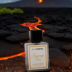 SAUVAGE FIRE by BODY PORTAL – Inspired by Dior Sauvage | Luxury Swiss Eau de Parfum | Perfume for Men | Long-Lasting | 30% Perfume Oil Concentration | 50ml