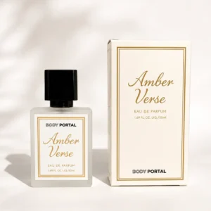 AMBER VERSE by BODY PORTAL – Inspired by Kalemat | Luxury Swiss Eau de Parfum | Unisex Perfume | Long-Lasting | 30% Perfume Oil Concentration | 50ml