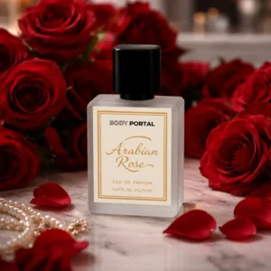 ARABIAN ROSE by BODY PORTAL – Inspired by Beauty of Arabia | Luxury Swiss Eau de Parfum | Unisex Perfume for Women & Men | Long-Lasting | 30% Perfume Oil Concentration | 50ml