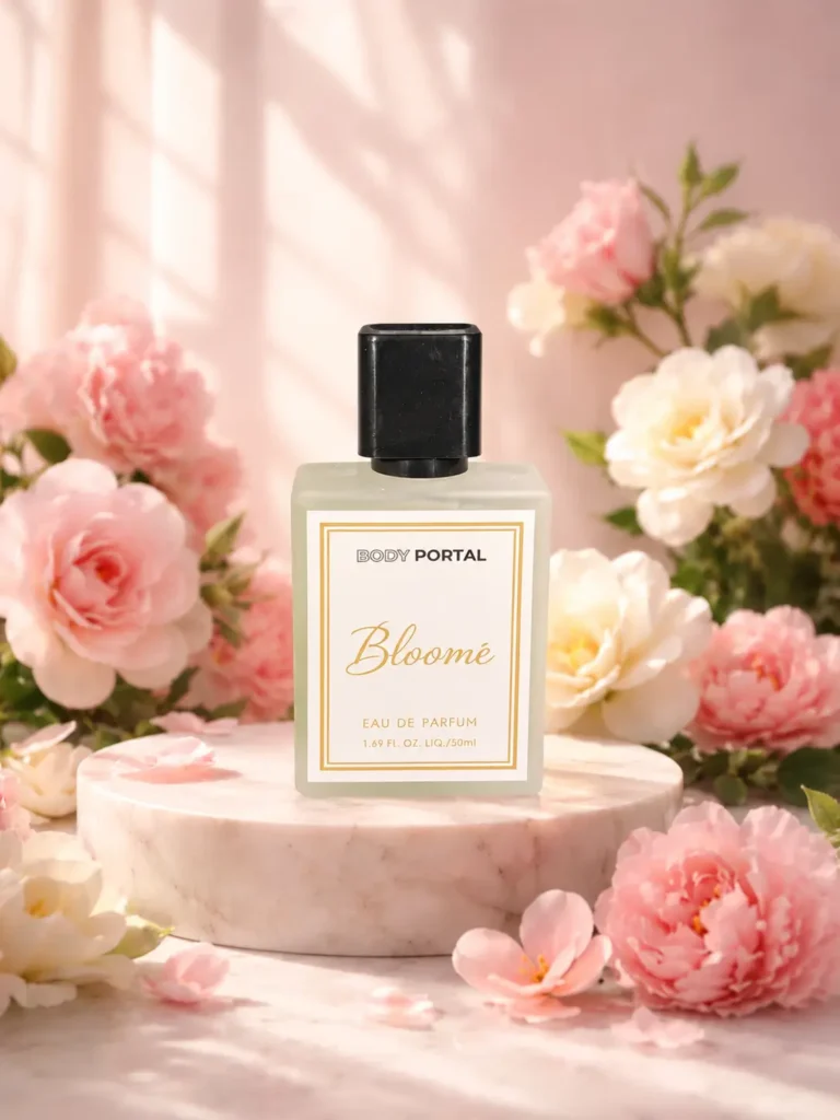BLOOMÉ by BODY PORTAL – Inspired by Gucci Flora Gorgeous Gardenia | Luxury Swiss Eau de Parfum | Perfume for Women | Long-Lasting | 30% Perfume Oil Concentration | 50ml