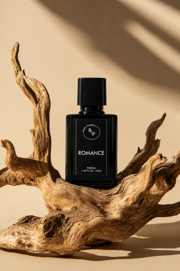 ROMANCE by BODY PORTAL – Inspired by Tom Ford Tobacco Vanille |Luxury Swiss Eau de Parfum | Unisex Perfume for Women & Men | Long-Lasting  | 30% Perfume Oil  Concentration | Warm Oriental Spicy Scent with Tobacco, Vanilla, Cacao & Woody Notes | 50ml