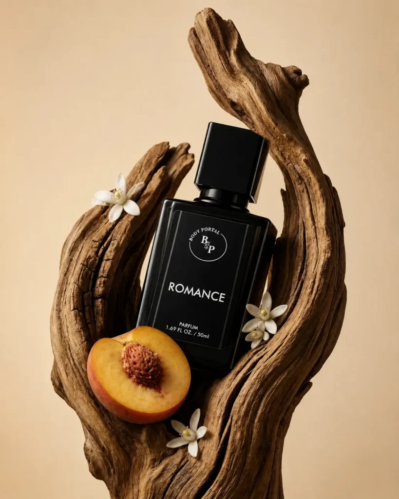 ROMANCE by BODY PORTAL – Inspired by Tom Ford Tobacco Vanille |Luxury Swiss Eau de Parfum | Unisex Perfume for Women & Men | Long-Lasting  | 30% Perfume Oil  Concentration | Warm Oriental Spicy Scent with Tobacco, Vanilla, Cacao & Woody Notes | 50ml