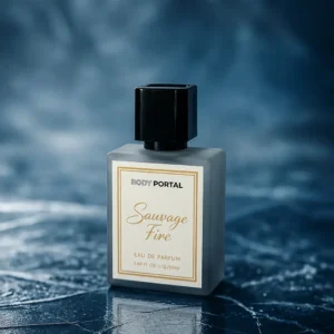 SAUVAGE FIRE by BODY PORTAL – Inspired by Dior Sauvage | Luxury Swiss Eau de Parfum | Perfume for Men | Long-Lasting | 30% Perfume Oil Concentration | 50ml
