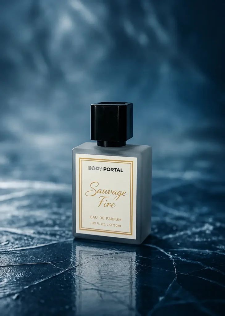SAUVAGE FIRE by BODY PORTAL – Inspired by Dior Sauvage | Luxury Swiss Eau de Parfum | Perfume for Men | Long-Lasting | 30% Perfume Oil Concentration | 50ml