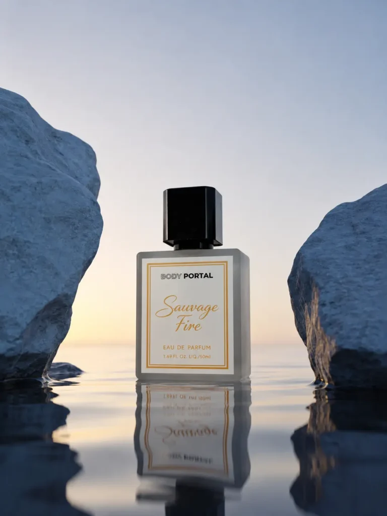 SAUVAGE FIRE by BODY PORTAL – Inspired by Dior Sauvage | Luxury Swiss Eau de Parfum | Perfume for Men | Long-Lasting | 30% Perfume Oil Concentration | 50ml