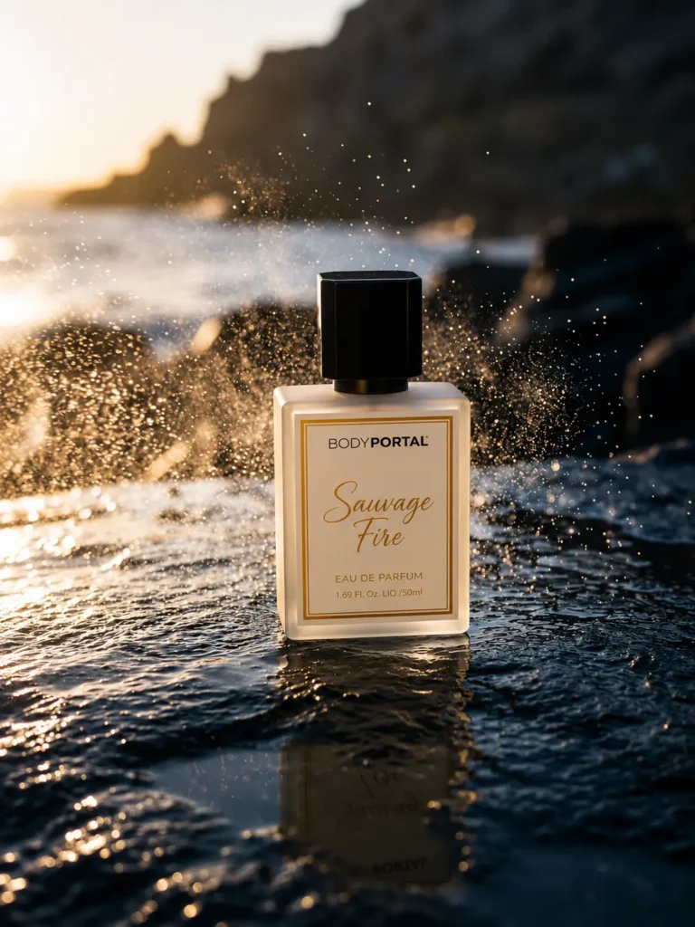 SAUVAGE FIRE by BODY PORTAL – Inspired by Dior Sauvage | Luxury Swiss Eau de Parfum | Perfume for Men | Long-Lasting | 30% Perfume Oil Concentration | 50ml
